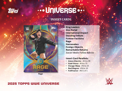 2025 Topps WWE Universe Hobby Box