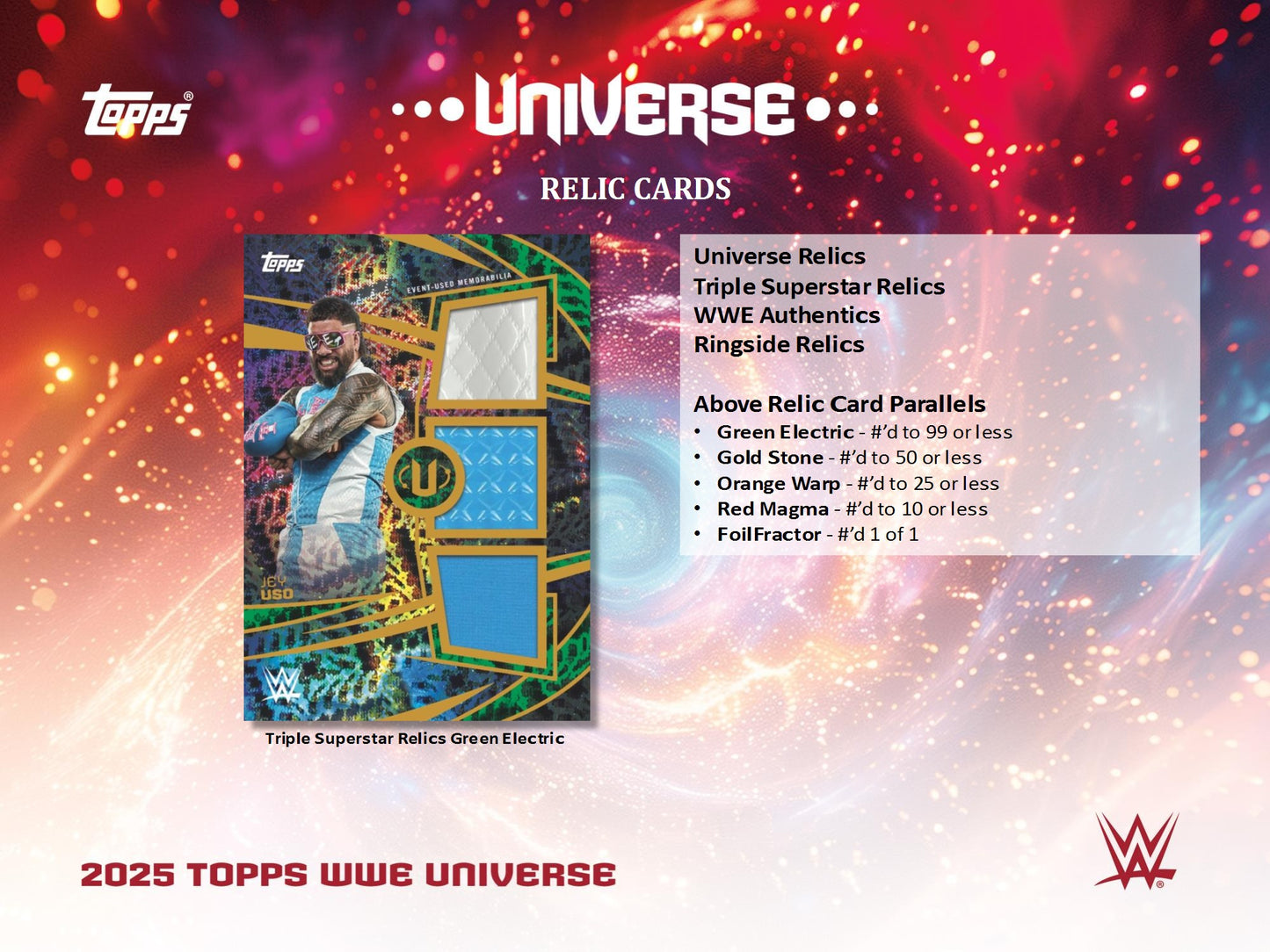 2025 Topps WWE Universe Hobby Box