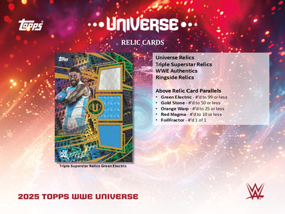 2025 Topps WWE Universe Hobby Box
