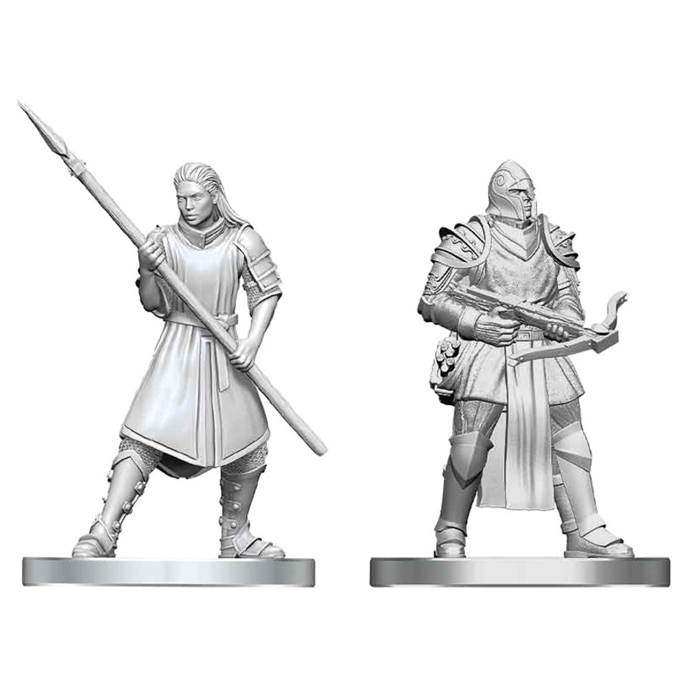 Nolzur's Marvelous Miniatures -  Unpainted: Town Guards