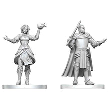 Nolzur's Marvelous Miniatures -  Unpainted: Knight & Mage Apprentice