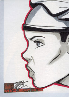 Star Wars Clone Wars Rise Bounty Hunters Sketch Card by Martheus Wade