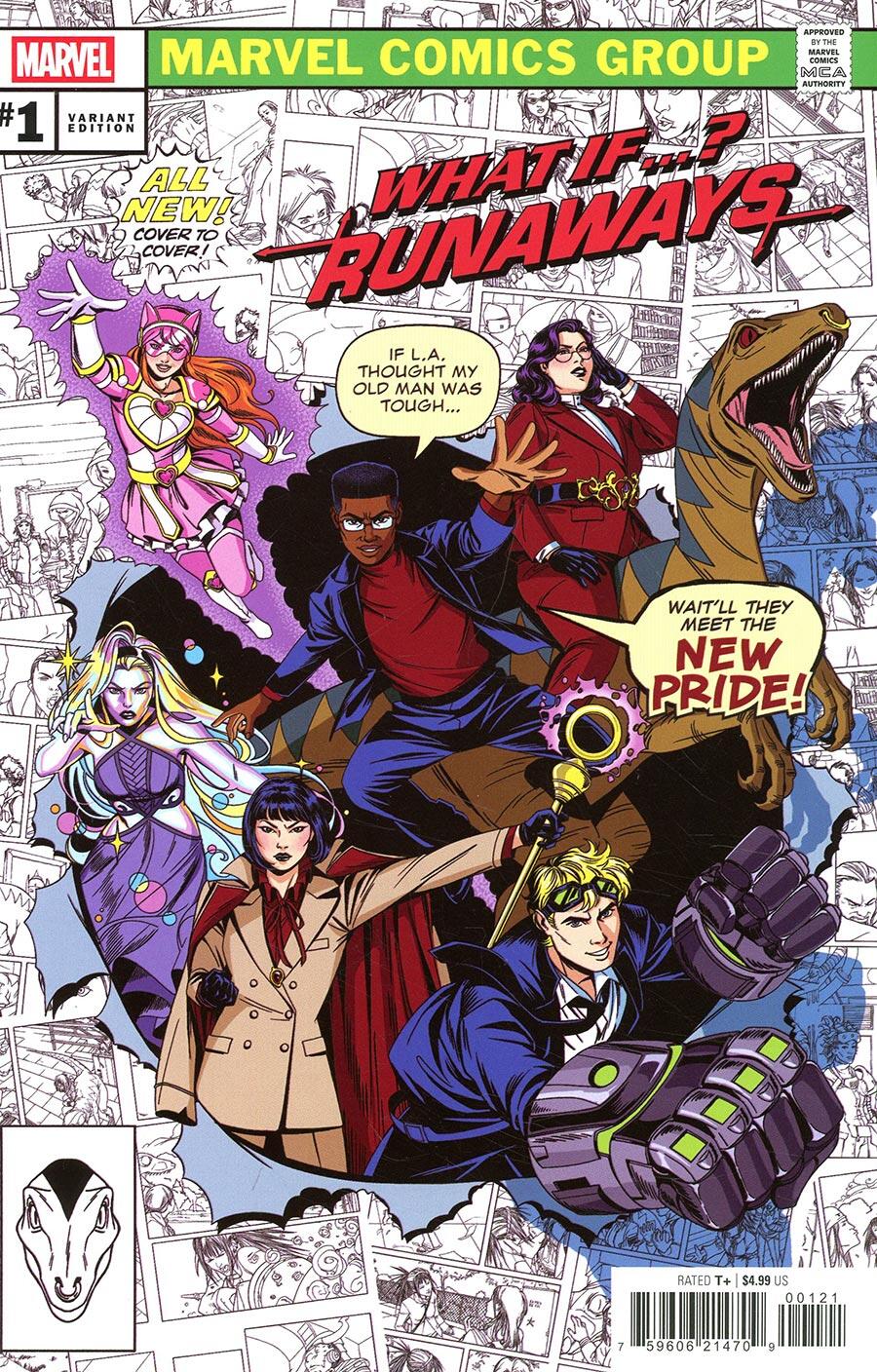 What If...? Runaways #1 Betsy Cola Homage Variant