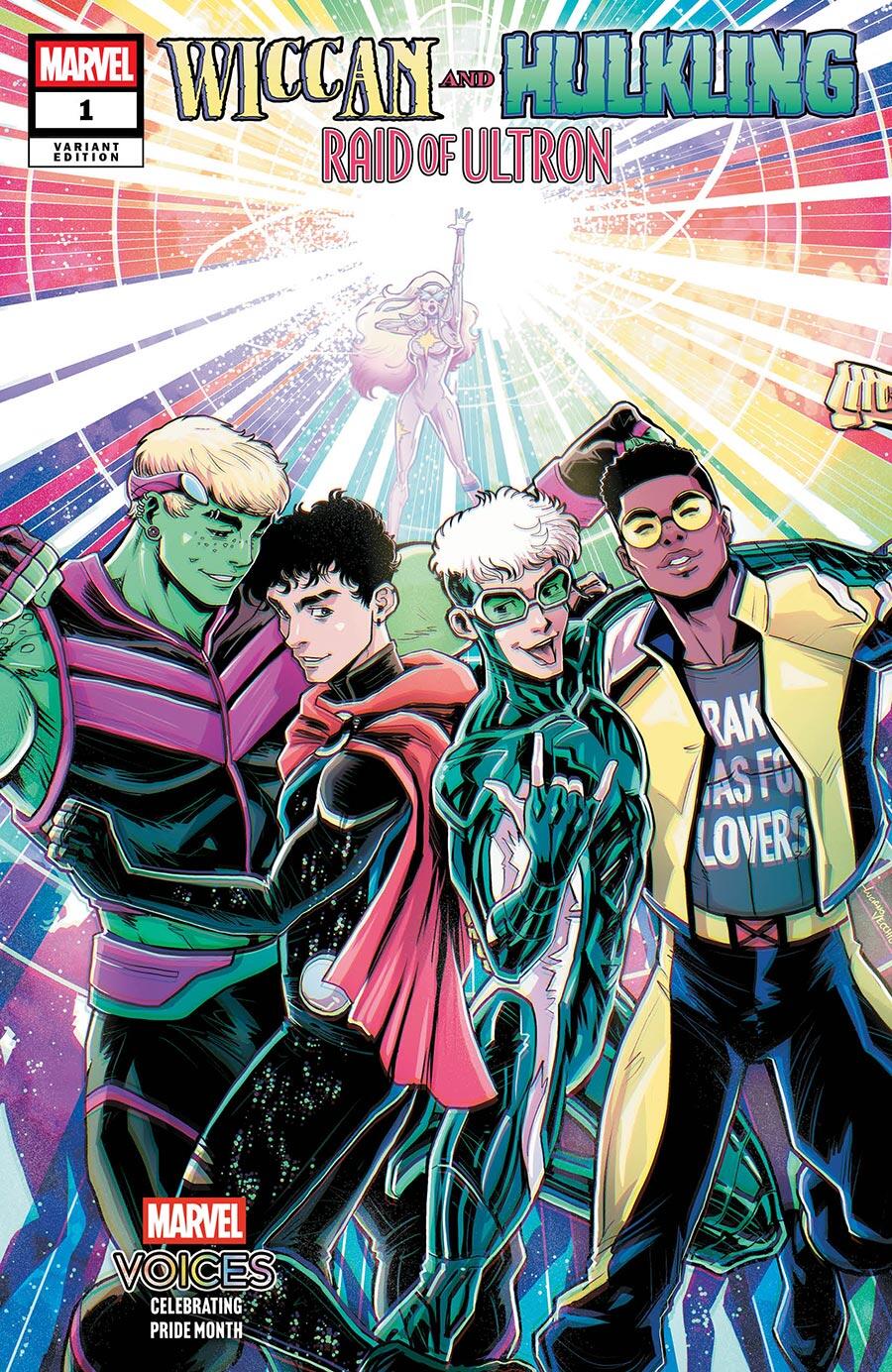 Wiccan & Hulkling: Raid Of Ultron #1 Luciano Vecchio Variant
