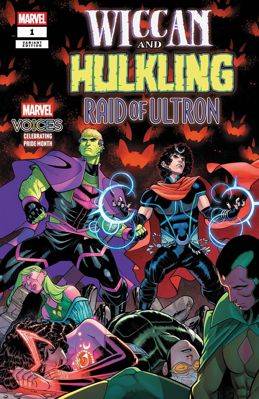 Wiccan & Hulkling: Raid Of Ultron #1 Javier Garron Variant