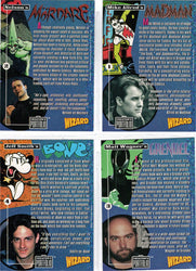 1993 Wizard Magazine Creator's Portfolio 4 Card Promo Set