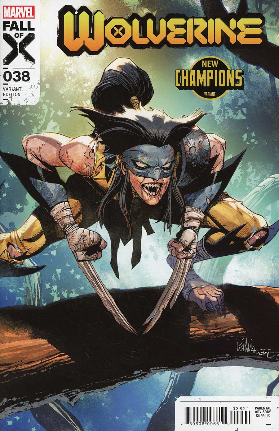 Wolverine #38 Leinel Yu New Champions Variant