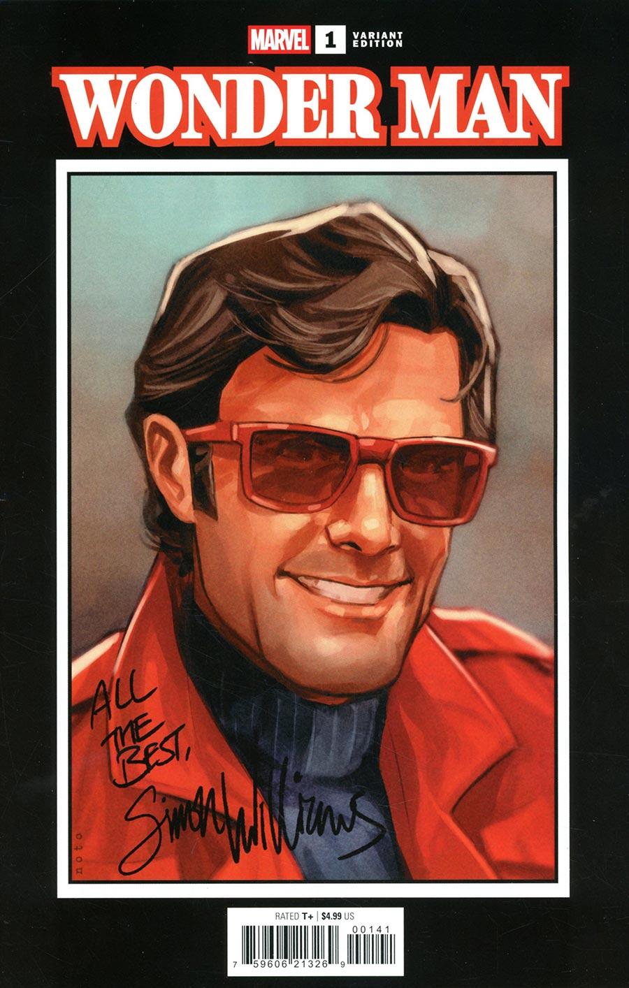 Wonder Man #1 Phil Noto Headshot Variant