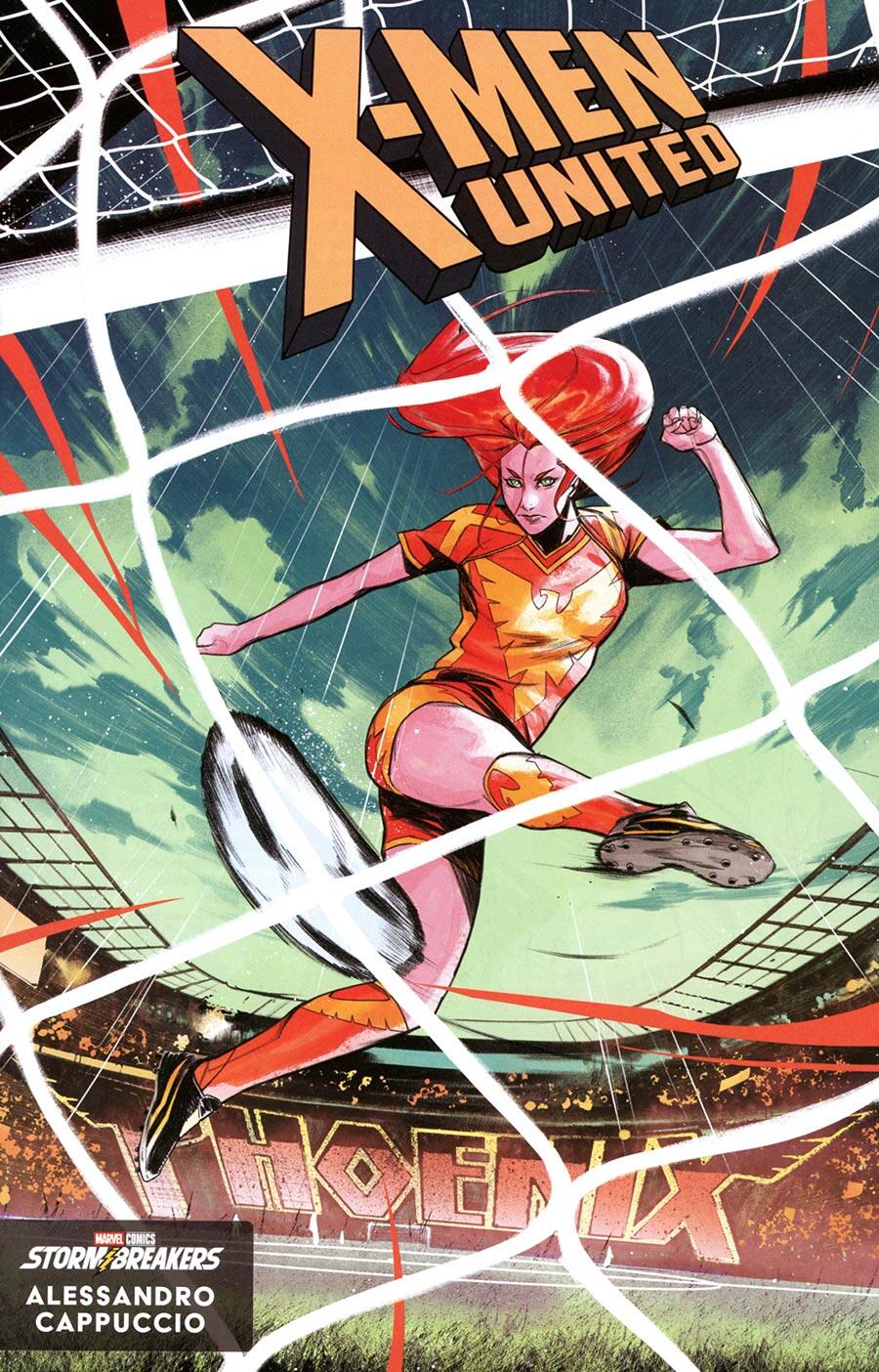 X-Men United #4 Alessandro Cappuccio Marvel Soccer Variant