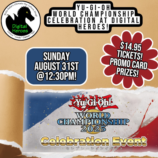 08/31/2025 12:30PM Yu-Gi-Oh World Championships Celebration Ticket