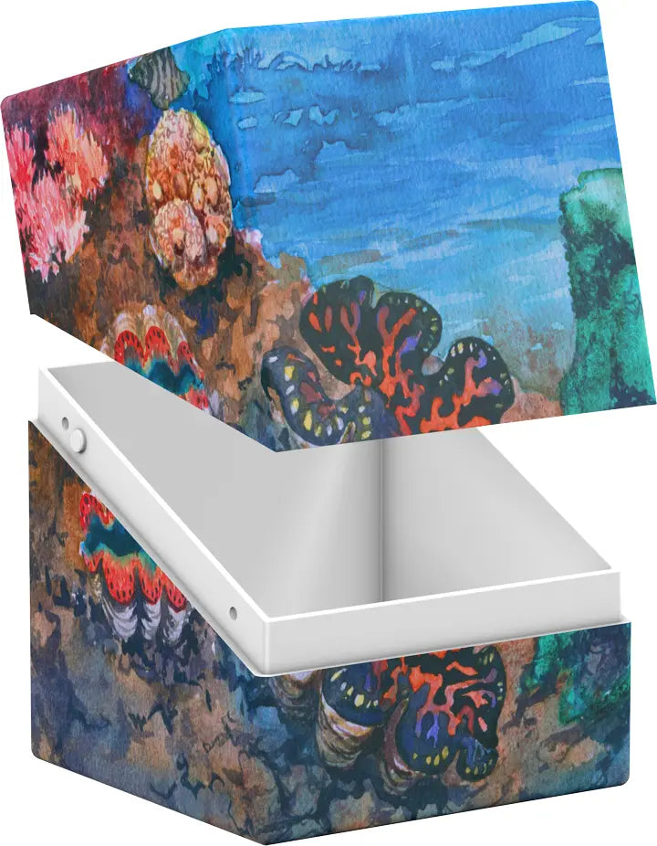 Ultimate Guard Deck Case 100+ Boulder: Coral Places - Seablue Hush