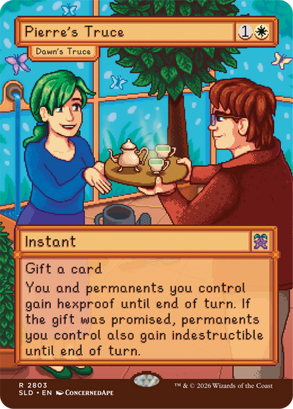 Magic MTG Secret Lair x Stardew Valley: Welcome to Stardew Valley Non-Foil Edition