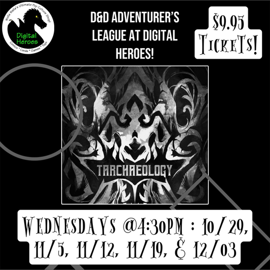 12/03/2025 4:30 PM D&D Adventurer's League: Heliana's Guide to Monster Hunting Ticket