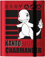 Ultra PRO: 9-Pocket PRO-Binder - Pokemon Kanto (Charmander)