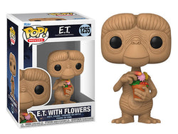 Pop Movies E.T. 40th E.T. with Flowers Vinyl Figure