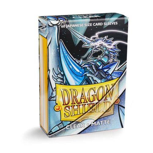 Dragon Shield Japanese Sized Sleeves -  Clear Matte (60 ct)