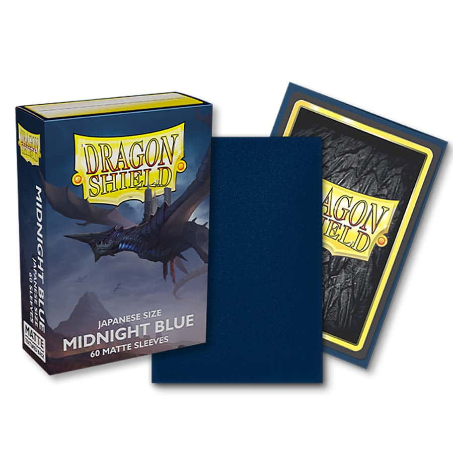 Dragon Shield Matte Sleeve - Midnight Blue 60ct