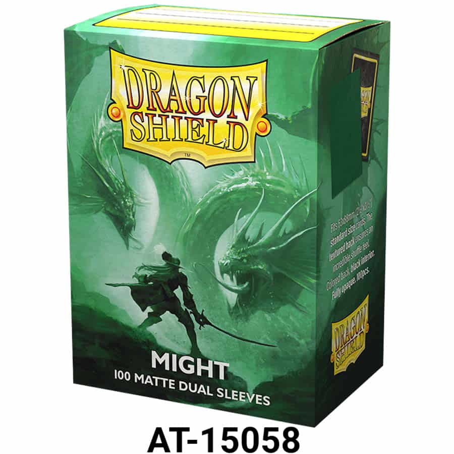 Dragon Shield Matte DUAL Sleeve - 'Might' 100ct