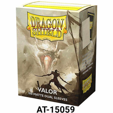 Dragon Shield Matte DUAL Sleeve - 'Valor' 100ct