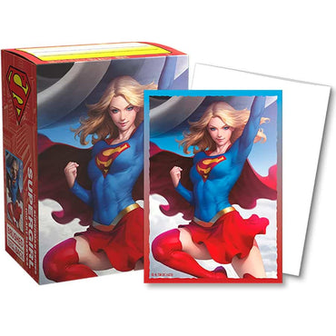 Dragon Shield Brushed Art Sleeve - Supergirl 100 ct
