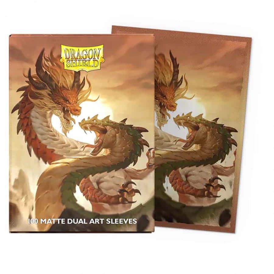 Dragon Shield Dual Matte Art Sleeve -  Chinese New Year 2025: Year of the Wood Snake