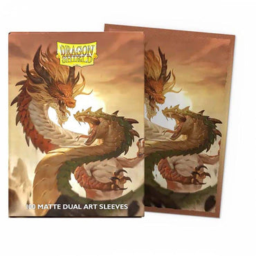 Dragon Shield Dual Matte Art Sleeve -  Chinese New Year 2025: Year of the Wood Snake