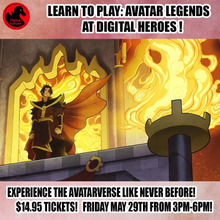 05/29/2026 3:00 PM Learn-to-Play: Avatar Legends Ticket