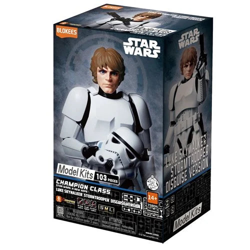 Blokees Star Wars Champion Class Model Kit - Luke Skywalker (Stormtrooper Disguise)