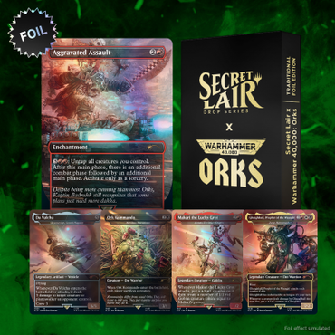 Secret Lair: Drop Series - Secret Lair x Warhammer 40,000: Orks (Foil Edition)