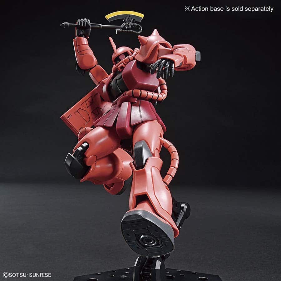 Bandai Mobile Suit Gundam MS-06S Char's Zaku II High Grade 1:144 Scale Model Kit