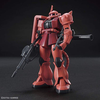 Bandai Mobile Suit Gundam MS-06S Char's Zaku II High Grade 1:144 Scale Model Kit