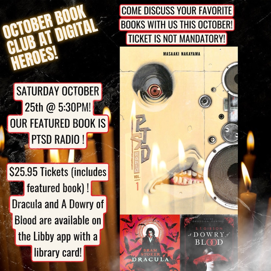 10/25/2025 5:30 PM Book Club Ticket!