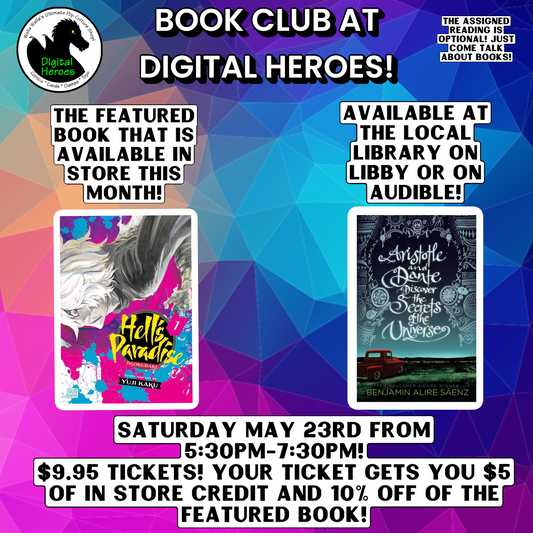 05/23/26 5:30 PM Book Club Ticket!