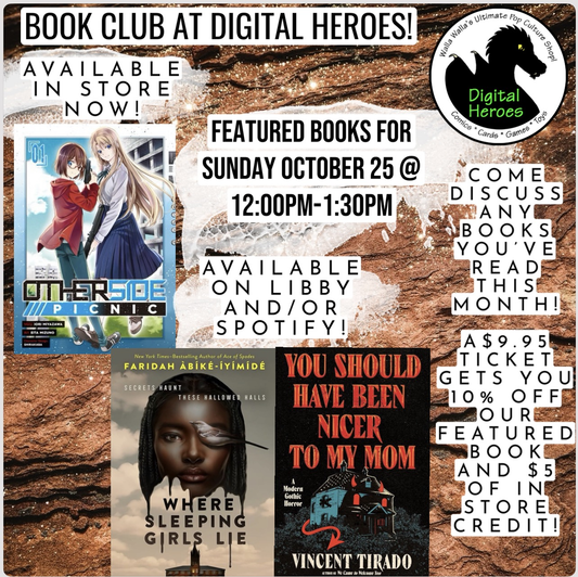 10/25/26 12:00 PM Book Club Ticket!