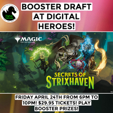 04/24/2026 6:00PM Magic FNM: Secrets of Strixhaven Booster Draft Ticket