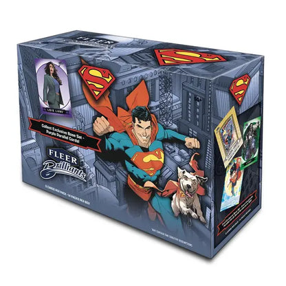2025 UD Fleer Brilliants Superman Mega Box