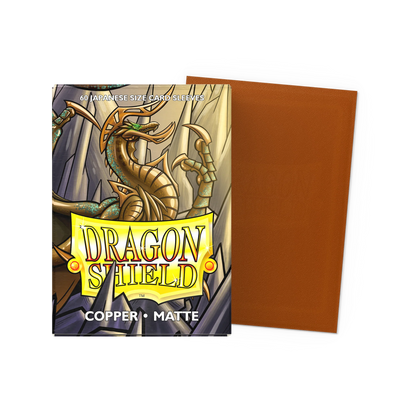 Dragon Shield Japanese Sized Matte Sleeves - Copper 60ct