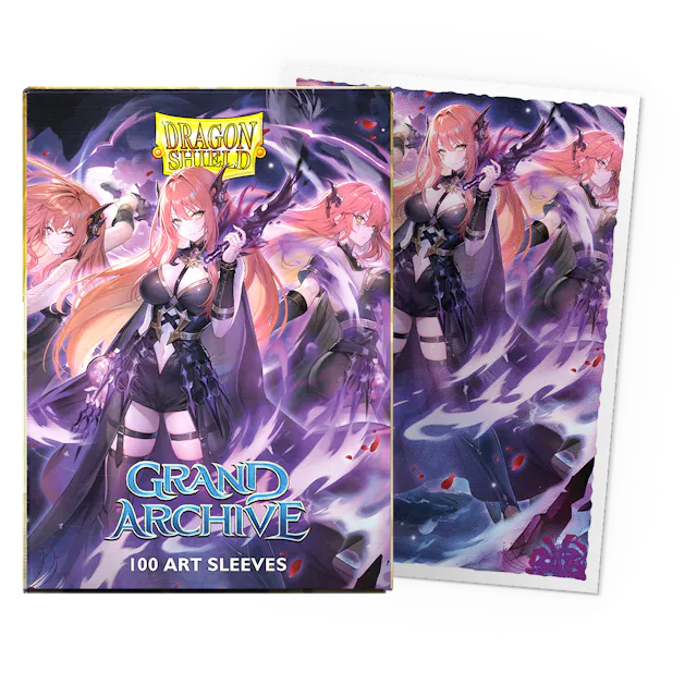 Dragon Shield (100 ct.) Matte Art Sleeves: "Grand Archive - Tristan"