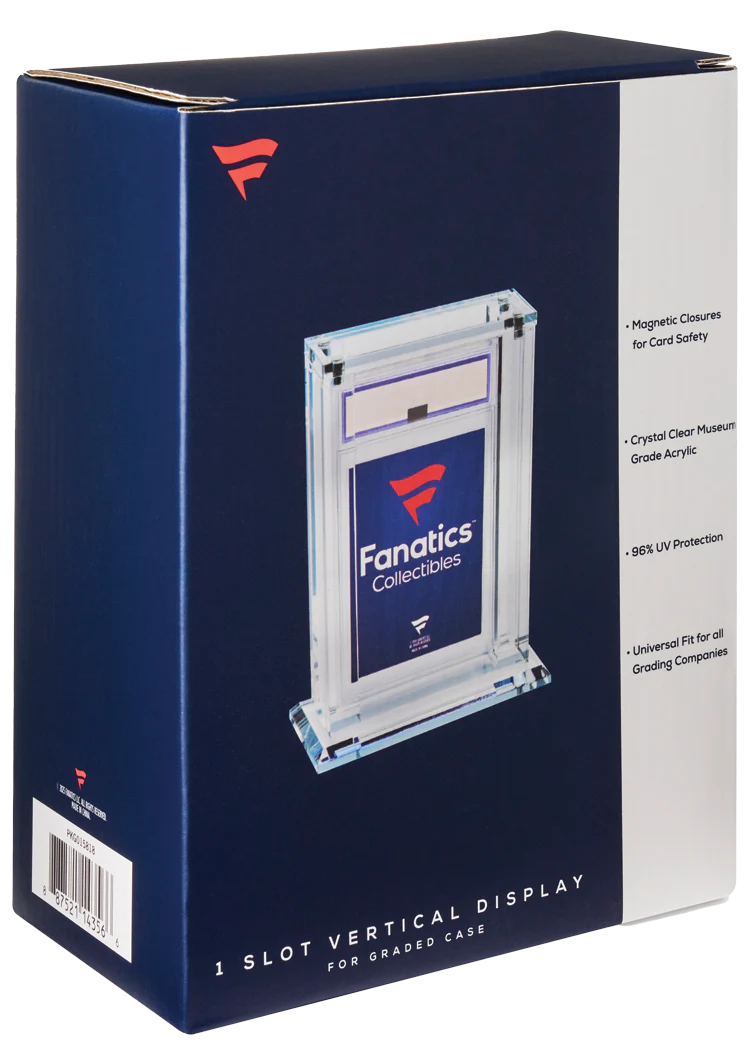 Fanatics Collectibles 1 Slot Vertical Graded Acrylic Case