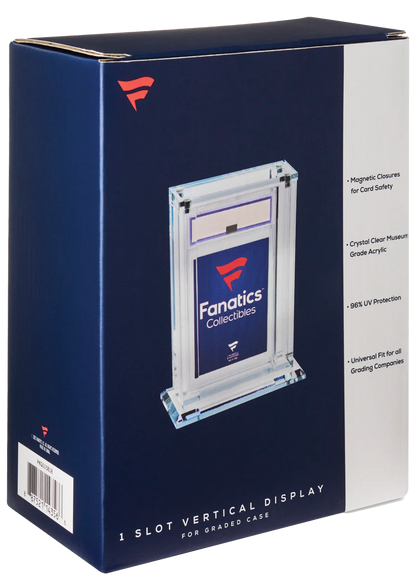 Fanatics Collectibles 1 Slot Vertical Graded Acrylic Case