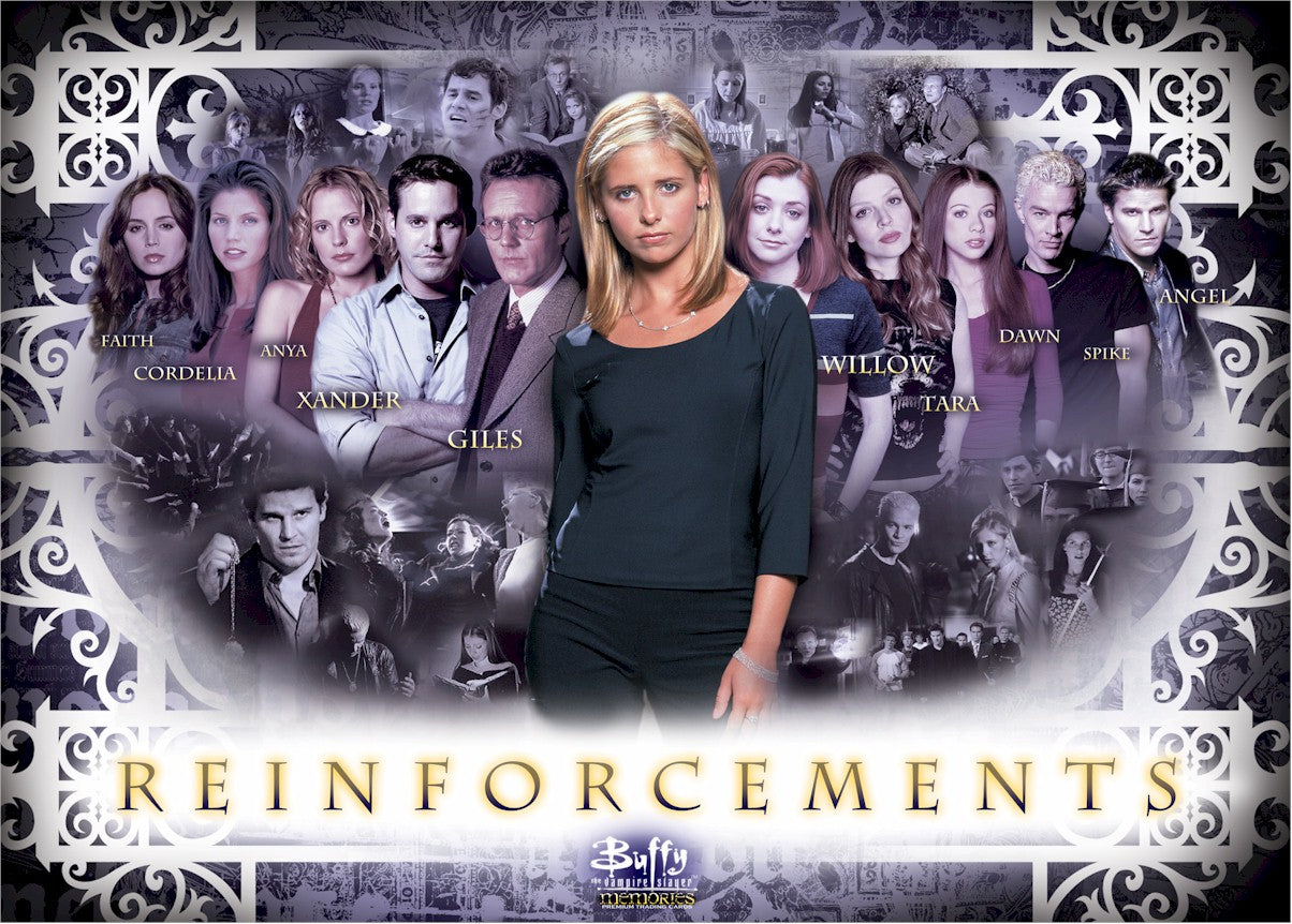 2006 Inkworks Buffy Memories Reinforcements Uncut Mini-Press Sheet #276