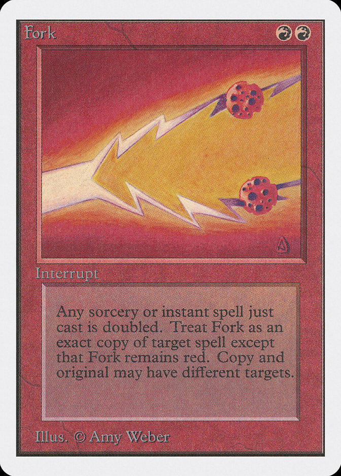 Magic: The Gathering MTG Fork [Unlimited Edition] Graded CGC 6.5 Ex/NM+