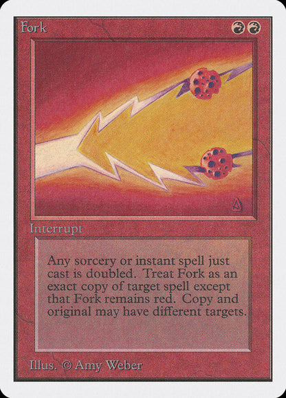 Magic: The Gathering MTG Fork [Unlimited Edition] Graded CGC 6.5 Ex/NM+