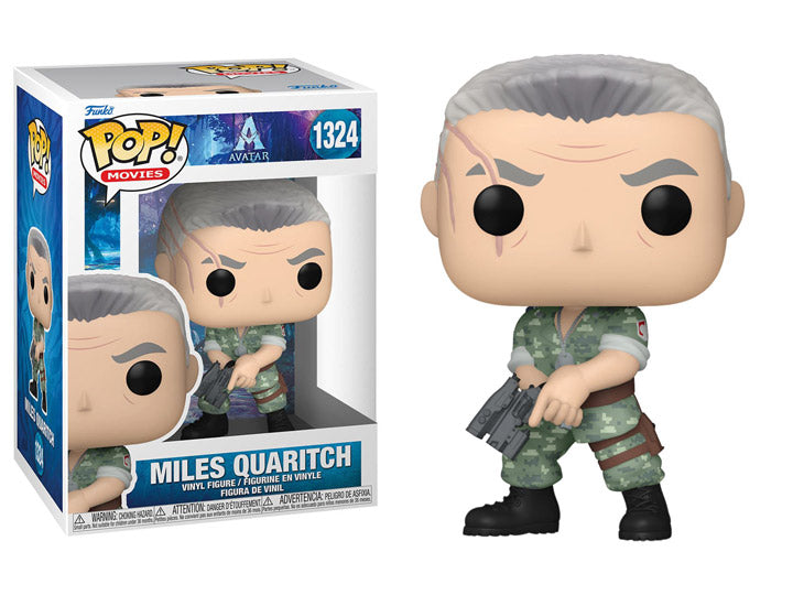 Pop Movies Avatar Miles Quaritch Vinyl Figure