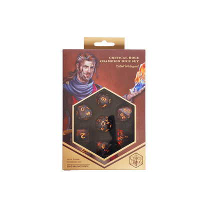 Critical Role RPG Dice Set: Caleb Widogast