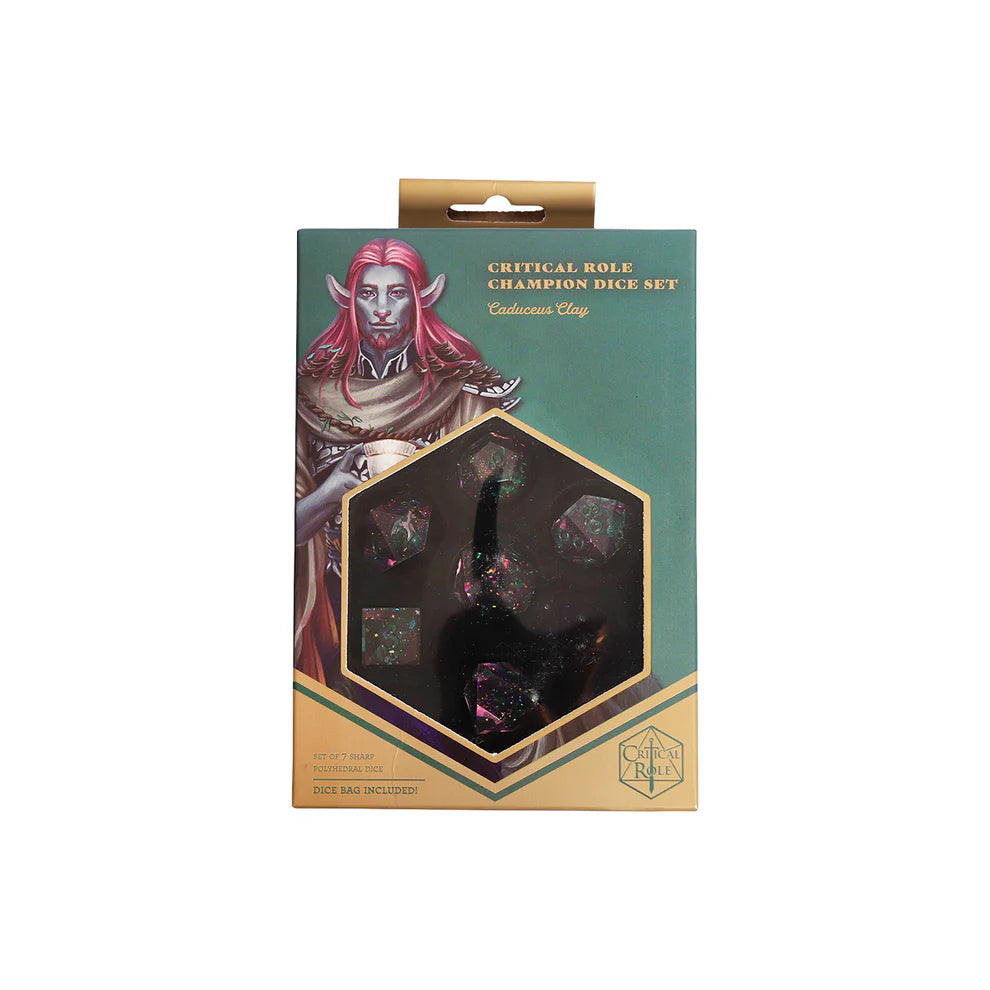 Critical Role RPG Dice Set: Caduceus Clay
