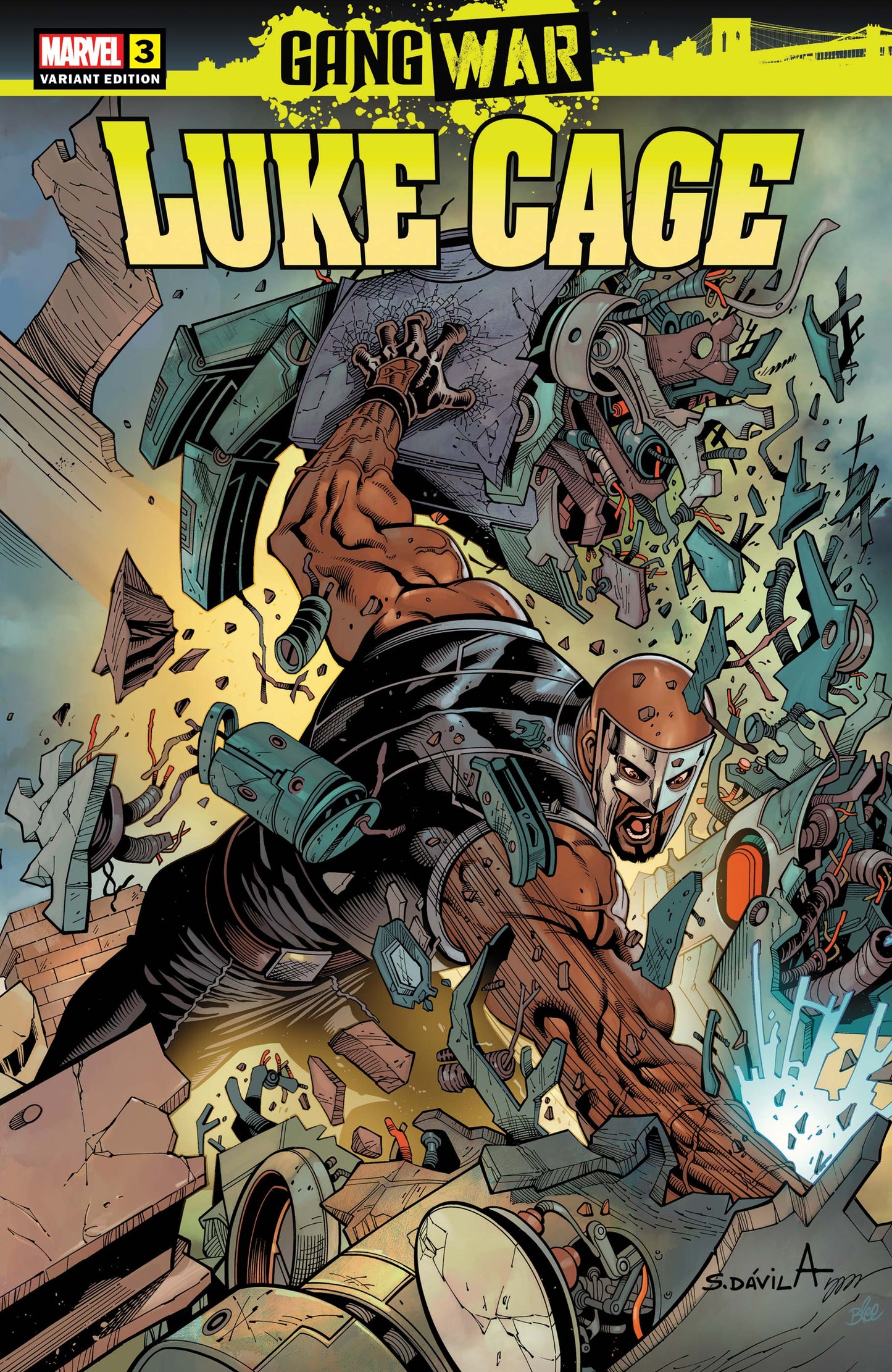 Luke Cage Gang War #3 Sergio Davila Connect Variant