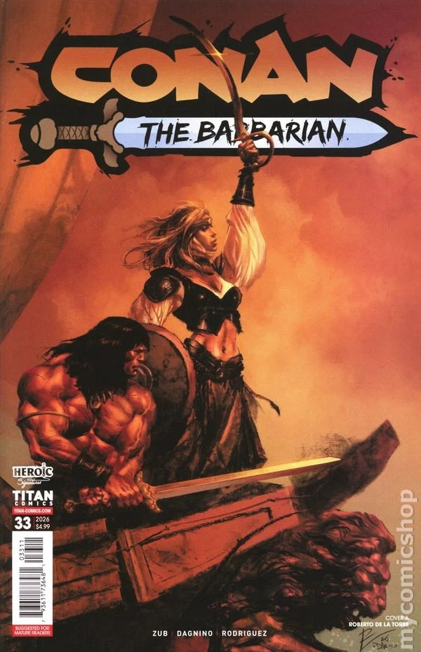Conan The Barbarian #33 Cover A Roberto De La Torre (Mature)