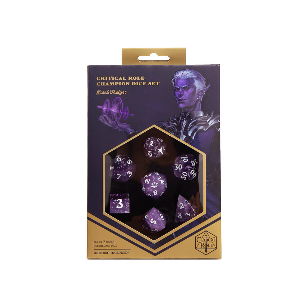 Critical Role RPG Dice Set: Essek Thelyss
