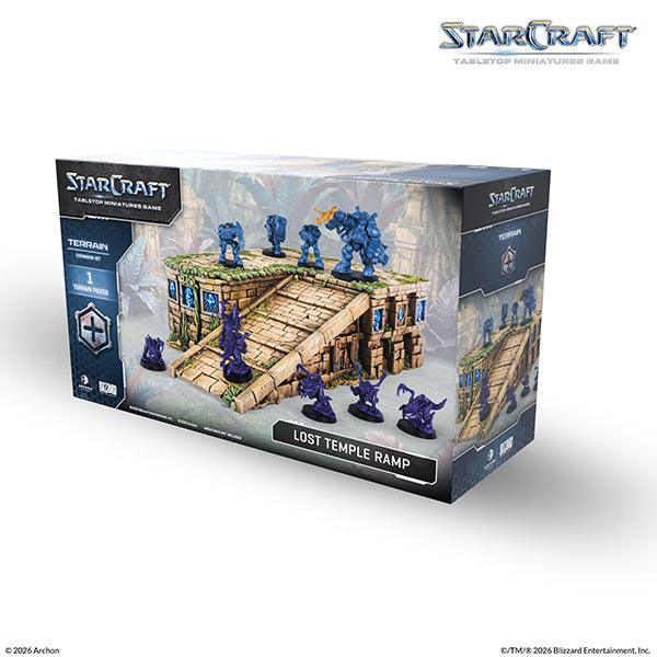 Starcraft Tabletop Miniatures Game: Terrain Expansion Set - Lost Temple Ramp